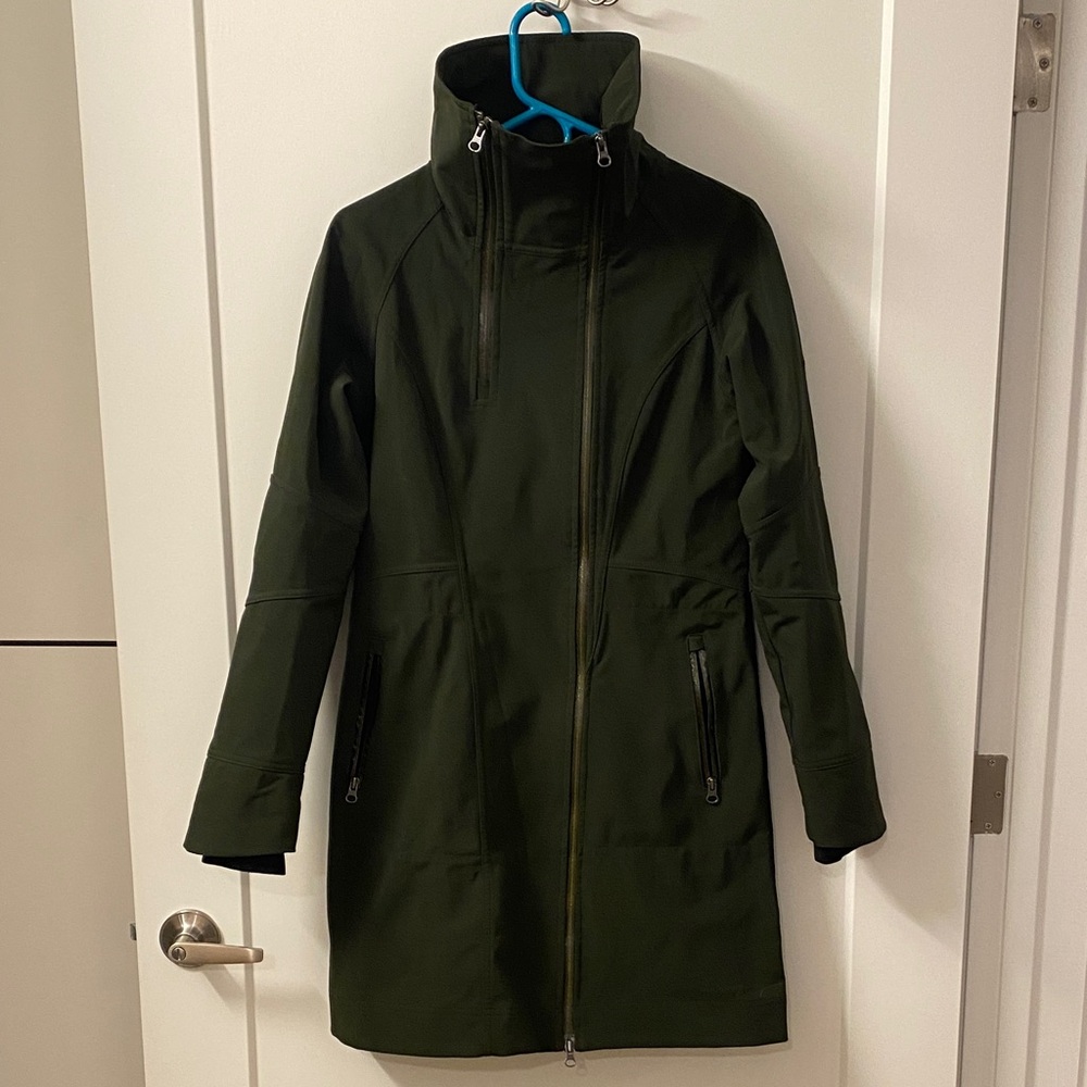 Columbia Forest Green Trench Coat